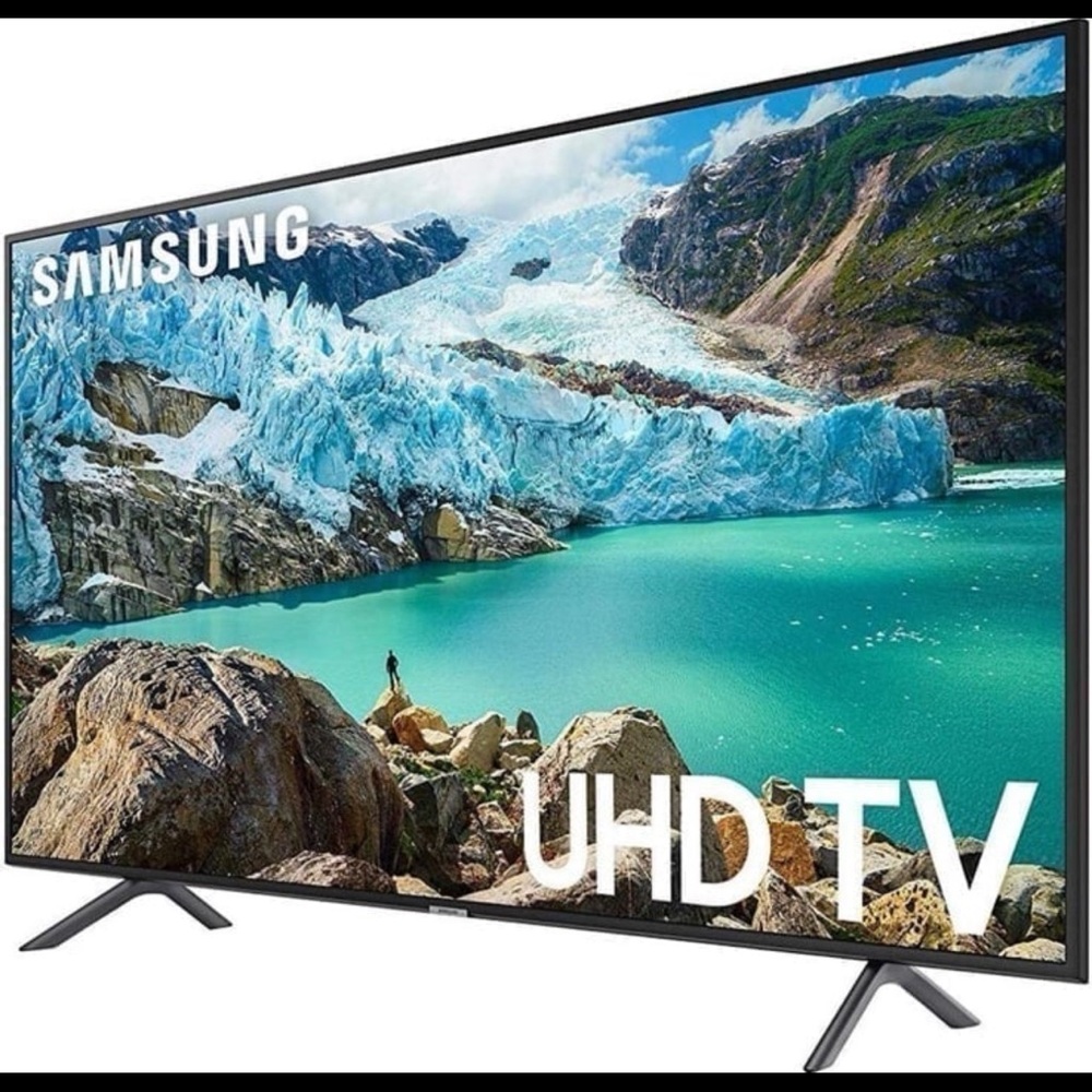 hairline corner crack Samsung55" Class 4KUltra HDTV 6' HDMI Cable RU7100 7series - Picture 5 of 13